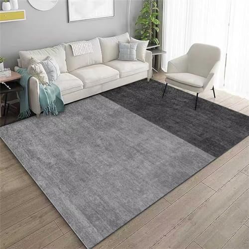 Tapis de bureau 60x90cm gris anti-bruit pour protéger le sol du salon - 2