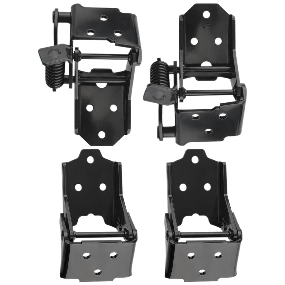 Front Door Upper and Lower Hinge Compatible with Camaro Firebird Nova 1968 1969 and Full Size 2 and 4 Door Models 1971 1976