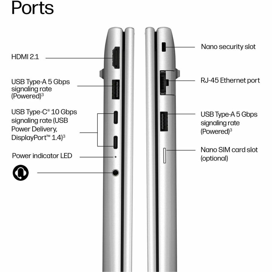 Image of HP ProBook 4 G2a 16 inch Touchscreen Copilot+ PC Notebook - WUXGA - AMD Ryzen AI 5 Ryzen AI 400 430-16 GB - 512 GB SSD - English Keyboard - Pike Silver Aluminum - AMD Chip - 1920 x 1200 - Windows 11 Pro