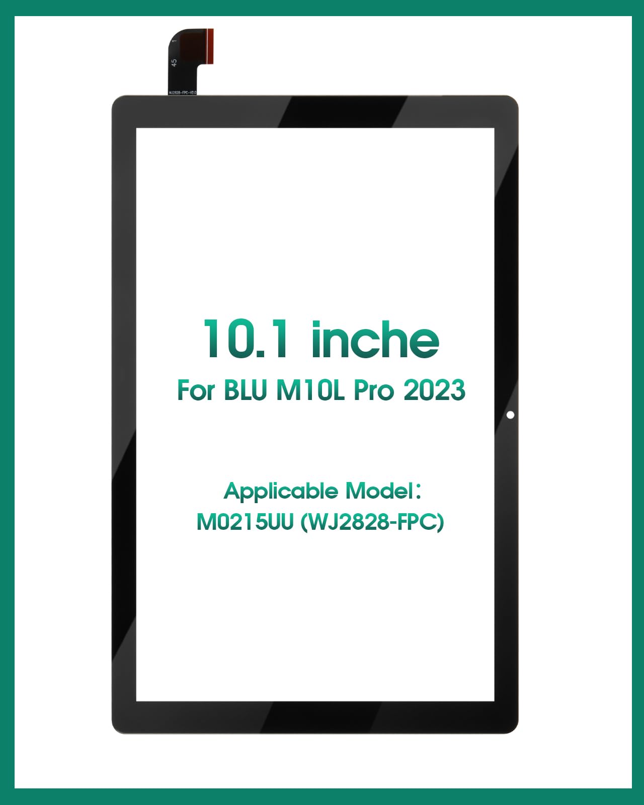 10 Viking Pro Screen Replacement BLU M10L Pro 2023 Screen Replacement - Touch Digitizer Only (10.1\, Model M0215UU) Spare Parts Blu 10 Viking Pro Screen Replacement BLU M10L Pro 2023 Screen Replacement - Touch Digitizer Only (10.1\, Model M0215UU) Spare Parts Blu
