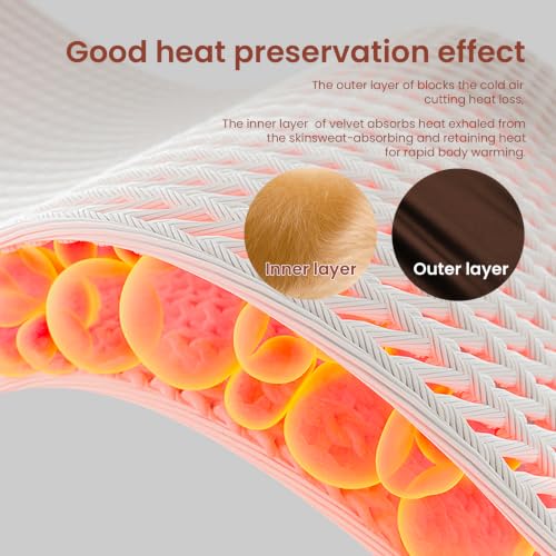 Image of X-CHENG Women Fleece Lined Tights Fake Translucent Sheer Thermal Tights