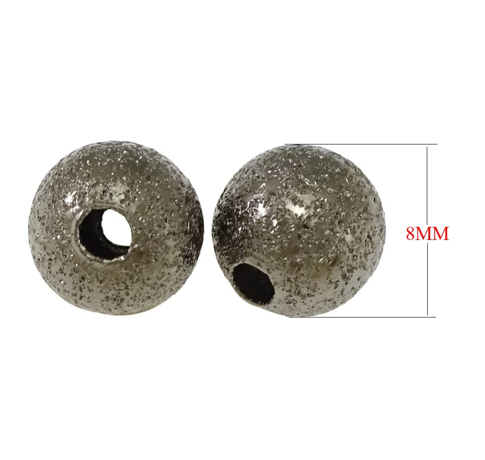 Polvere Di Stelle In Oro PVD 18K Da 8 Mm Con Perle A Sfera Rotonda