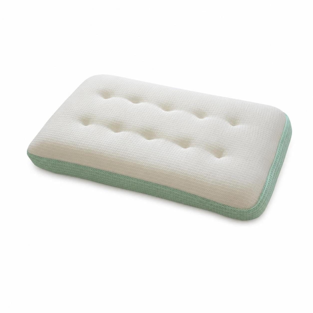 Almohada Viaje Rectangular 3D Air - Transpirable y Antibacteriana - para el Coche