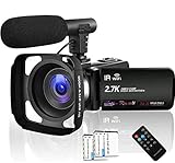 Camcorder Video Camera 4K 30MP WiFi Night Vision Camcorder Vlogging Camera Blogging Camera 16x Digital Camera Vlog Video Camera Camcorder with Microphone