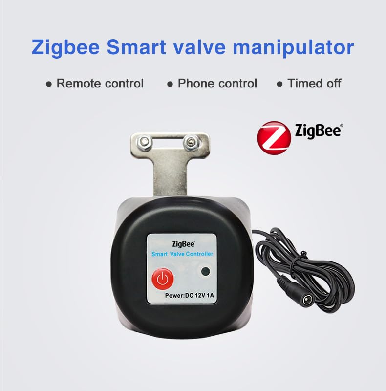 Vanne D'eau Intelligente ZigBee - Contrôle D'arrosage Automatique Via Appli - Alimentation USB - IP67 étanche - Compatible Alexa/Google - 3