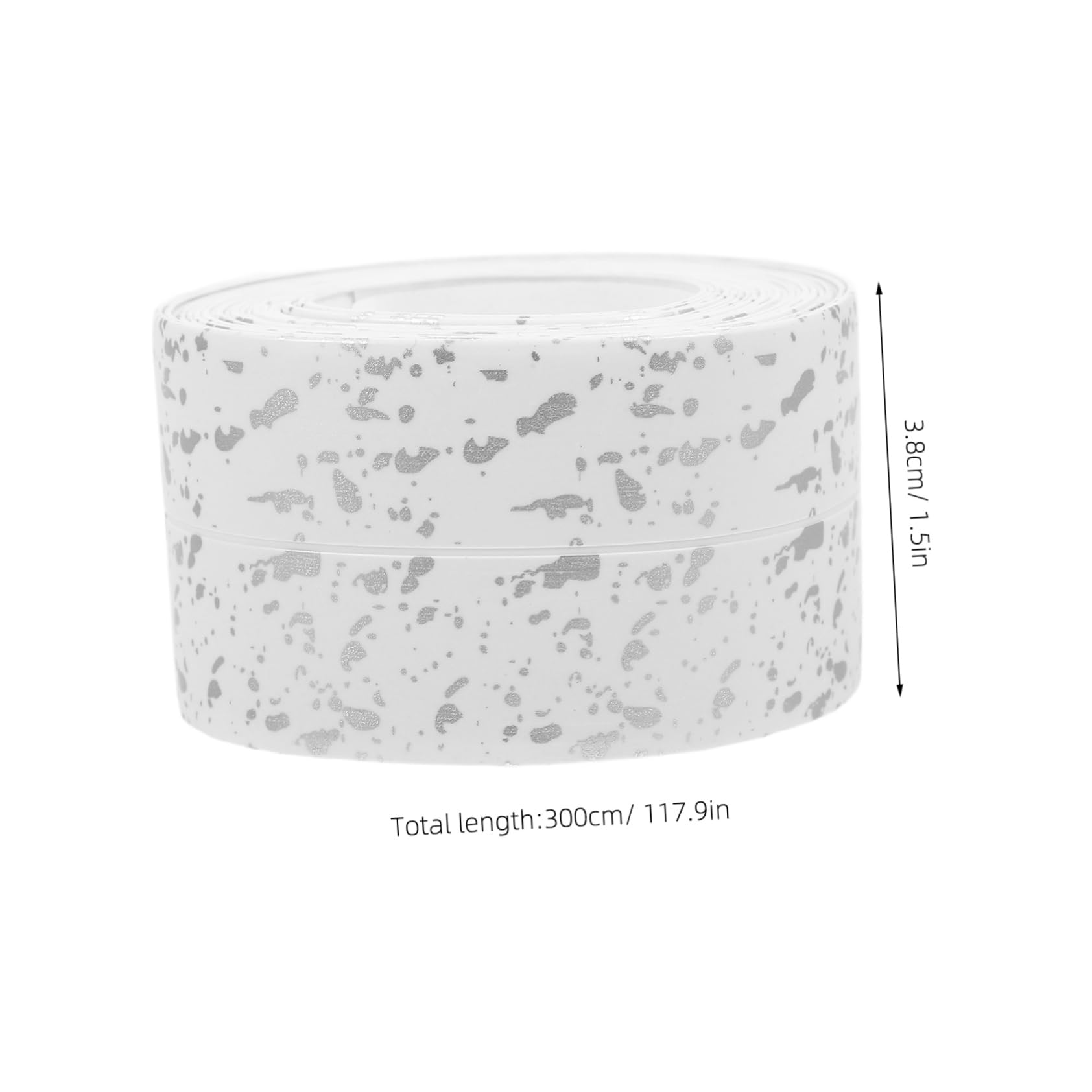 SOLUSTRE Modern Decorative Caulk Tape 10ft Long Self-Adhesive Caulking Tape for Bathroom Kitchen Countertop Sink Bathtub Toilet Sealing