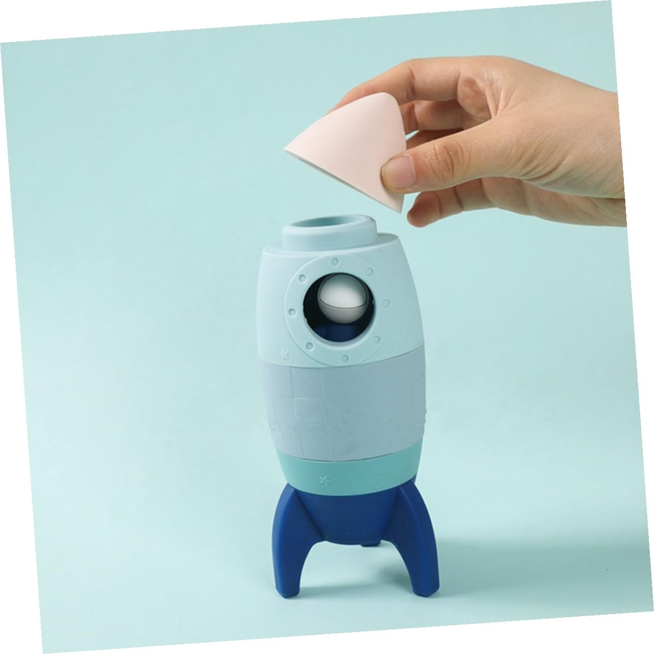 SUPVOX Juguetes Apilables Educativos De Silicona para Niños Pequeños De 1 a 2 Años, Torre Apilable Colorida, Juguete Espacial Interactivo para Desarrollo Cognitivo y Juego Familiar