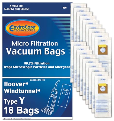EnviroCare 18 Pack Type Y Bags