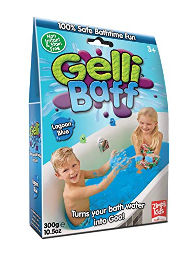 Gelli Baff Blue, 1 Bath Pack, Turn water into colourful goo! Children's Sensory & Bath Toy, Certified Biodegradable Toy