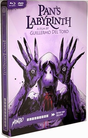 Pans Labyrinth - Limited Edition Mondo X Steelbook Blu-ray - DVD