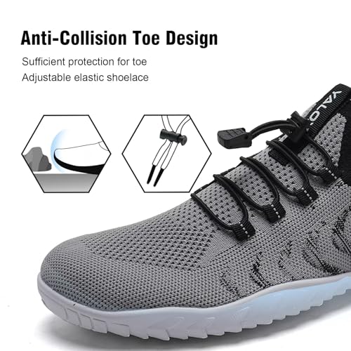Image of YALOX Water Shoes Men's Women's Swim Shoes Outdoor Beach Barefoot Quick-Dry Aqua Pool Socks Swimming Yoga Surfing Exercise