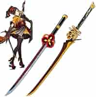 原神　千織　コスプレ武器　有楽御簾切　短刀　２本セット 原神 千織 コスプレ武器 有楽御簾切 短刀 2本セット