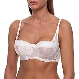 frugue Push Up Balcony Sexy Lace Lift Bra Pink 34 F