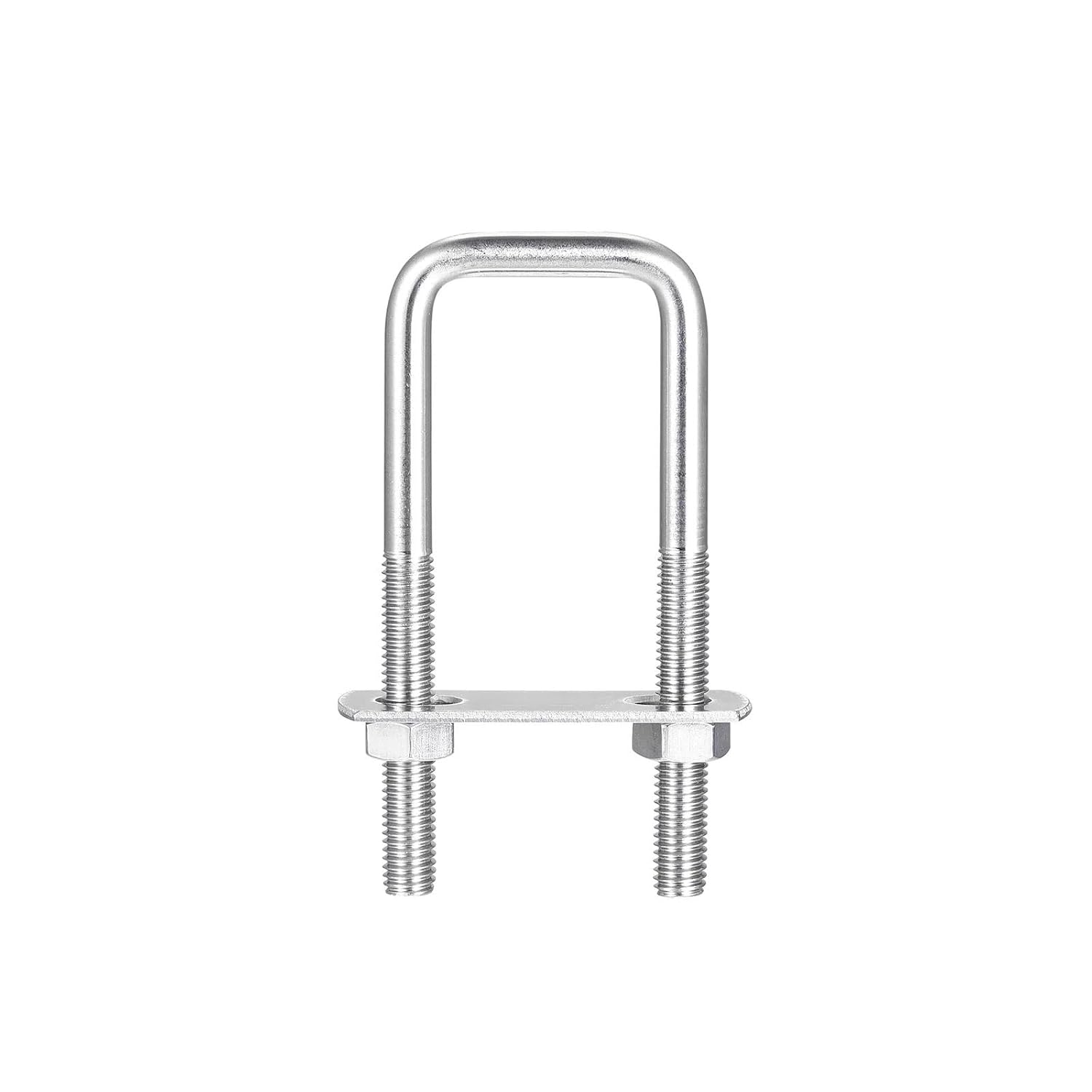 Square U Bolt 30sets M8 304 Stainless Steel U Clamp Bolt with Nuts and Plates