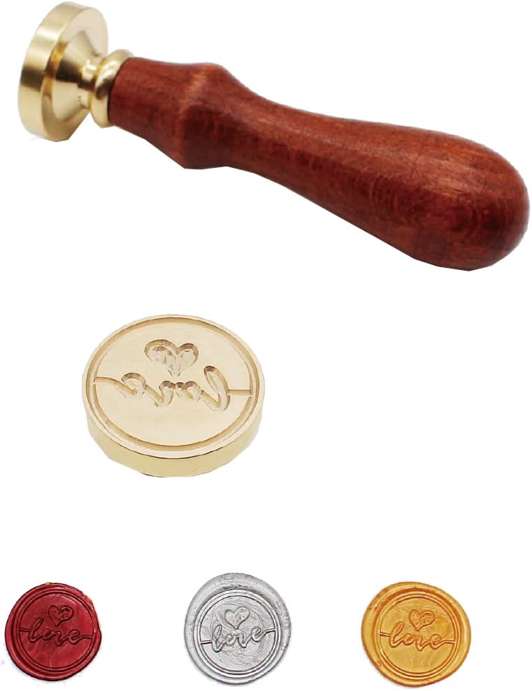 Happy MT Sealing Wax Set Love Classic Gold WS-Set-WL-GD