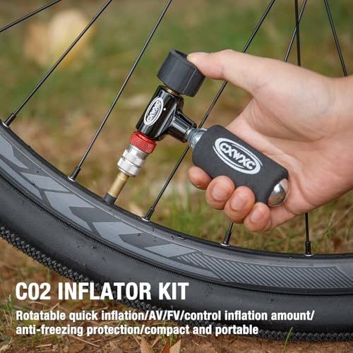 CXWXC CO2 Inflator with Pressure Gauge