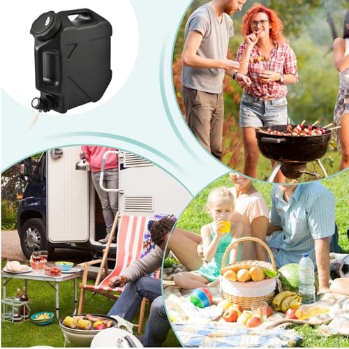 Carafe de stockage d'eau 10L avec robinet pour le camping - 6