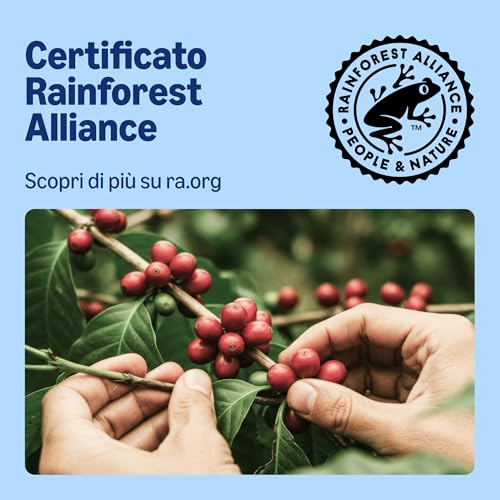 by Amazon Capsule caffè espresso decaffeinato compatibili con Nespresso, tostatura media, in alluminio, 100 unità, 5 confezioni da 20 - Certificato Rainforest Alliance - 5