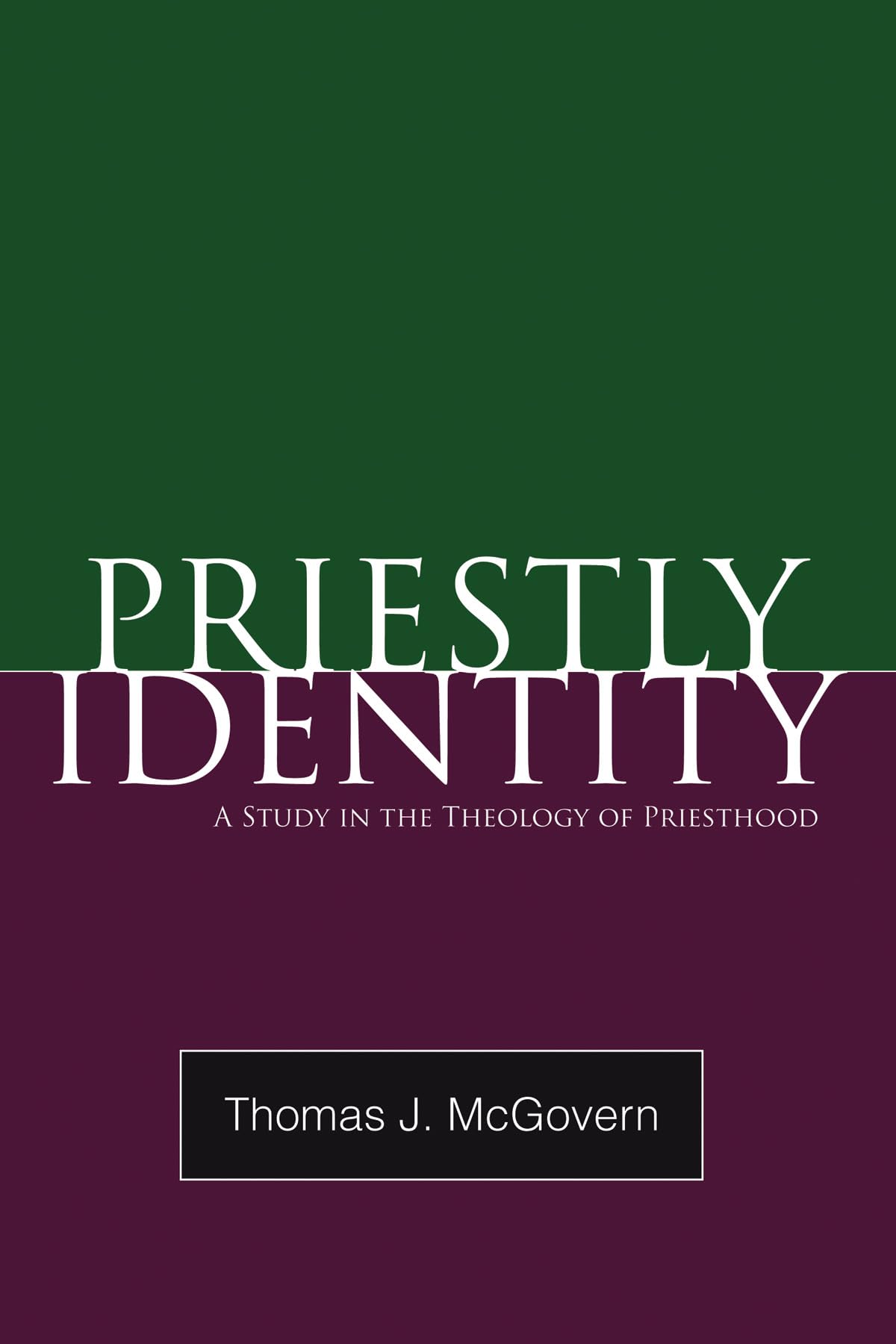 Priestly Identity by McGovern, J.  New 9781608995325 Fast Free Shipping<-