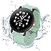 Smartwatch Pulsera Actividad Inteligente Reloj de Fitness Tracker Impermeable IP68 con Podómetro Pulsómetro Monitor de Sueño para Hombre Mujer Niños con iOS y Android (Verde)