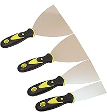 UME-STAR スクレーパー シールはがし ヘラ サビ落とし パテナイフ 壁紙はがし 工具 金属ヘラ (4)