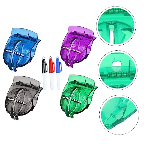 Marqueur de golf HEMOTON et outil d'alignement de liner de putter en plastique