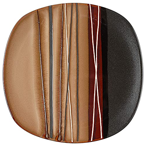 Home Trends Bazaar Brown Salad Plate