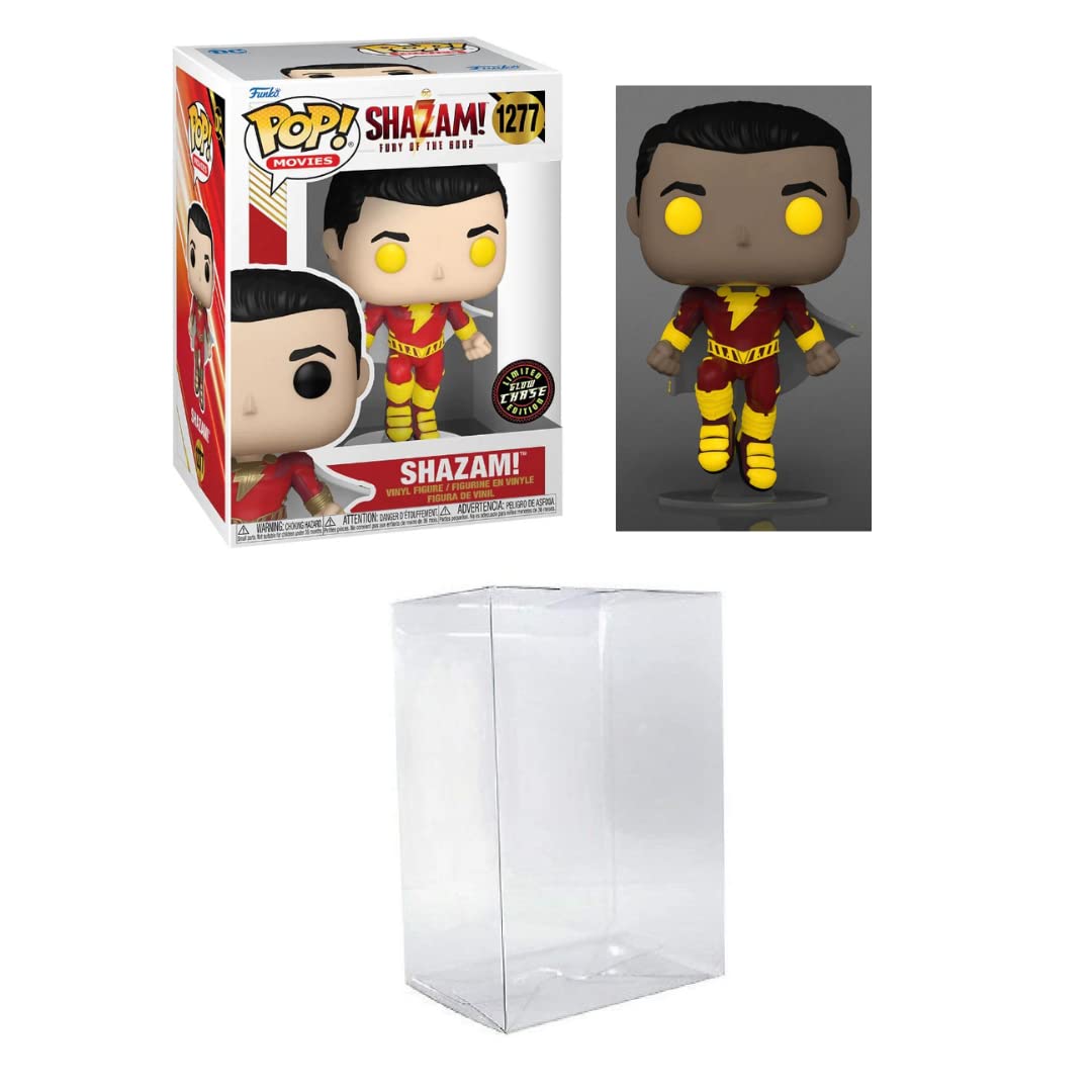Byron's AtticPop! Movies: Shazam! Fury of The Gods - Shazam Chase Bundled with a Pop Protector