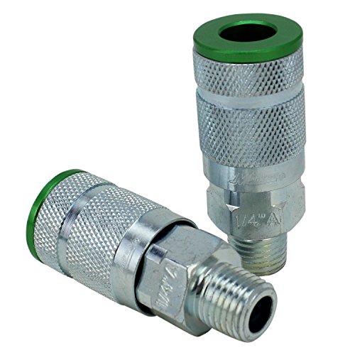 Evite fugas con el kit de acoplador ColorFit estilo A verde de 14 piezas 7