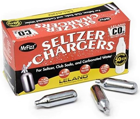 Leland cargadores de soda CO2 40 unidades.