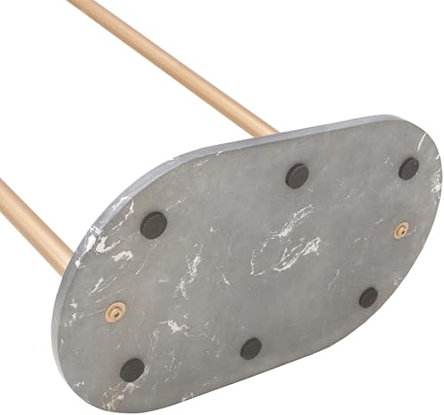 Miniatura 4 de Perchero dorado con base de mármol, soporte de metal moderno para dormitorio, perchero resistente para bolsa, sombrero, bufanda, chaqueta