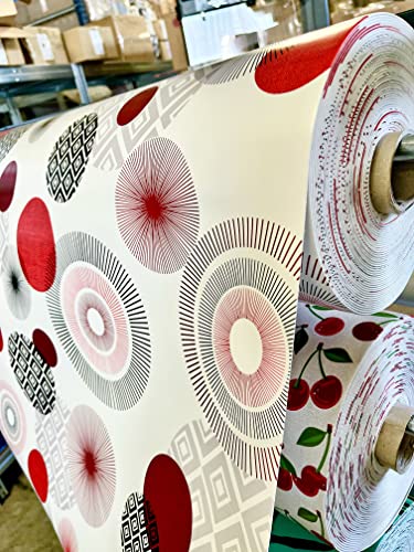 KGS Nappe Bulgomme Imprimée Contemporain - Au mêtre (140_x_220_cm)