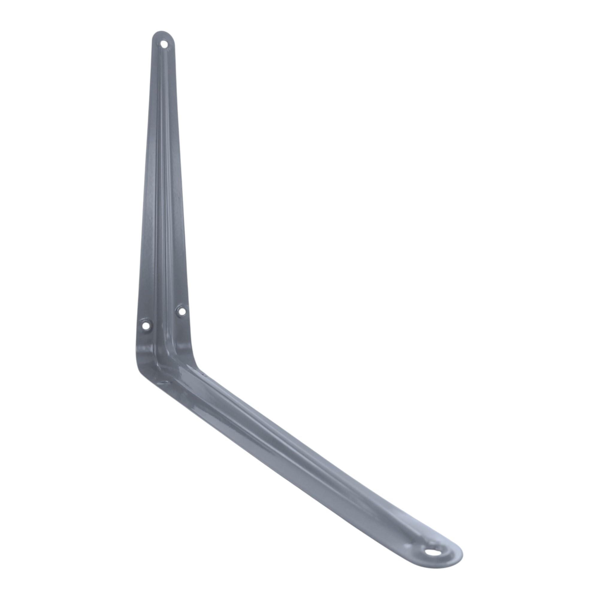 Merriway BH02418 Grey London Style Shelf Brackets 300 x 250mm, Pack of 10 โ image 1