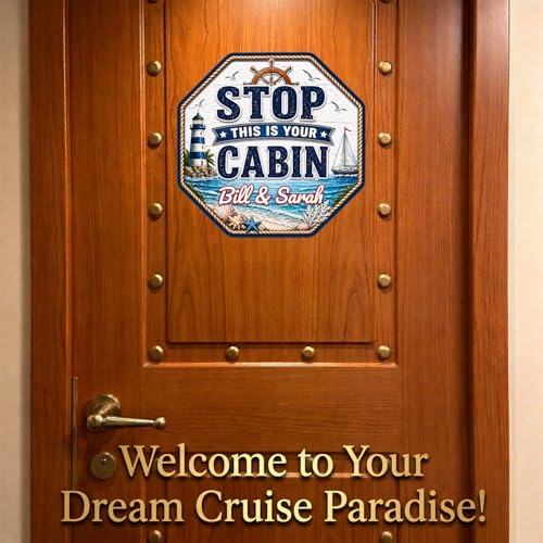 Imán decorativo para puerta de crucero personalizado miniatura 2
