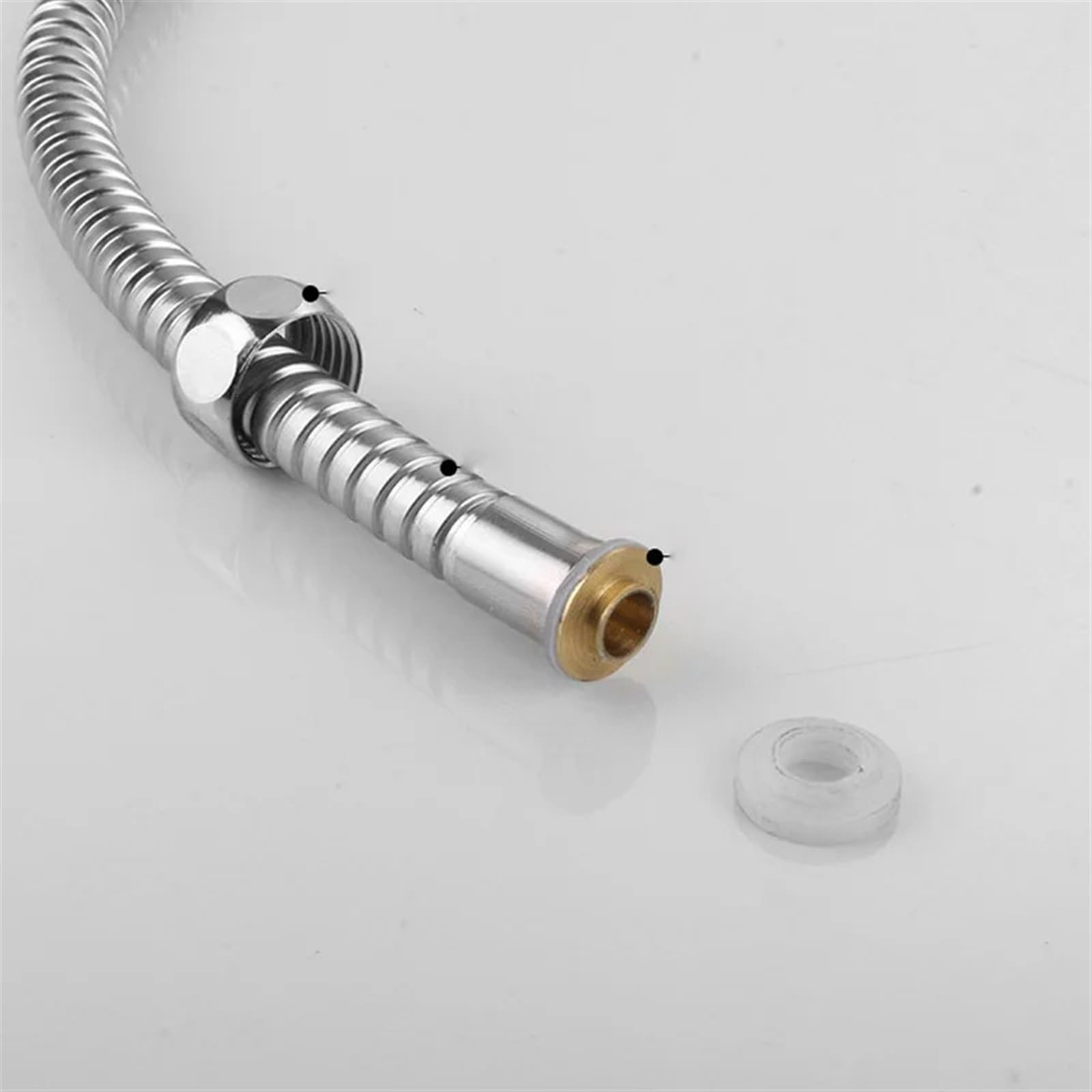 Flessibile doccia in acciaio inossidabile | Bagno 60-200 cm: Sostituzione Prolunga Doccia(150cm)