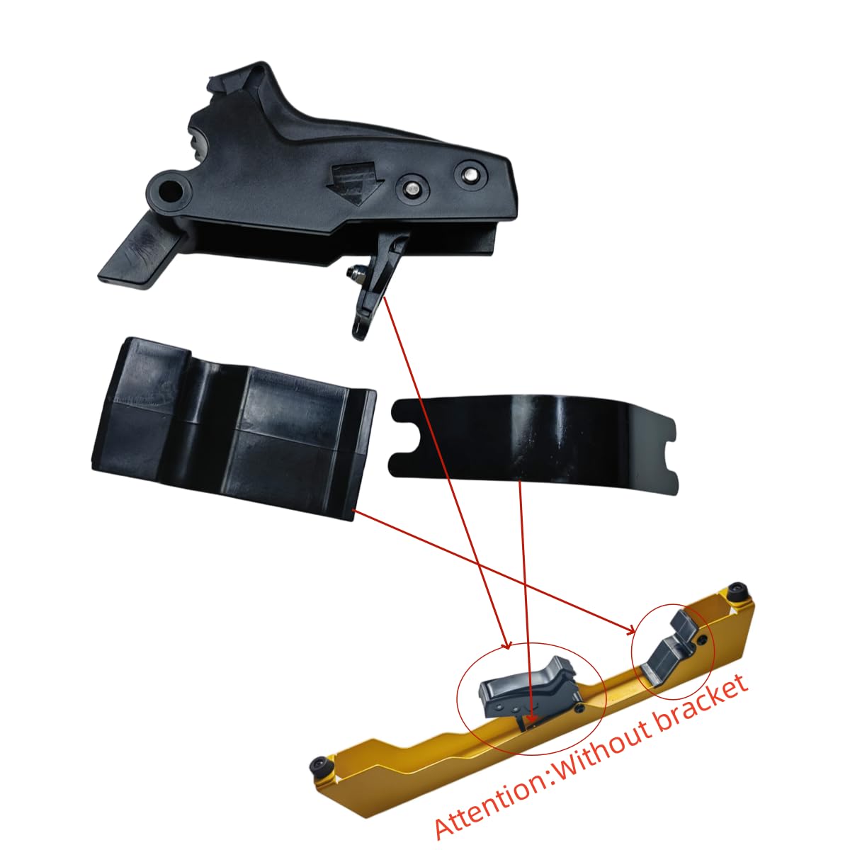 N087366/N087367/N08736 Release Lever Kit (for DeWalt