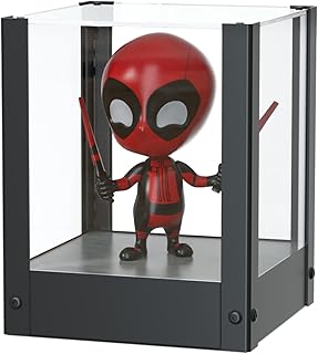 VIEWAY Display Case, Clear Acrylic Display Storage Box for Collectibles 5 Inch Action Figure Toys, Golf Ball Showcase Display Glass Case -MK889A