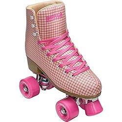 Patines Quad Impala Rollerskates (US 7 / EU 38 / UK 5, Pink Tartan)