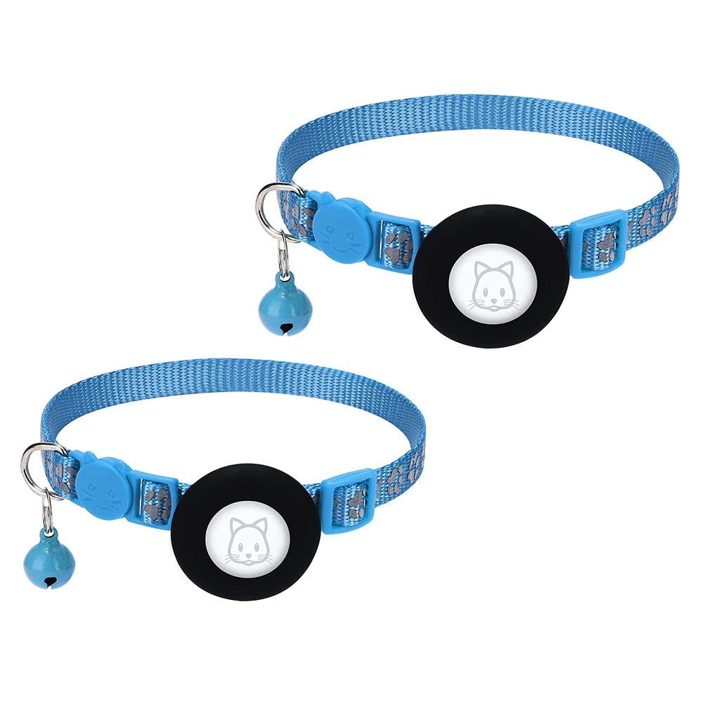 Collar para gato reflectante que evita pérdidas nocturnas