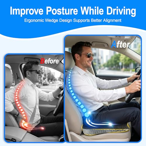 MAXPHENIX Wedge Driver Seat Cushion