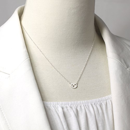 Sterling Silver PRETZEL Necklace2