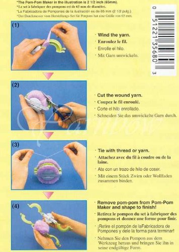 Image of Clover Pom-Pom Maker, Large - 65 & 85 mm
