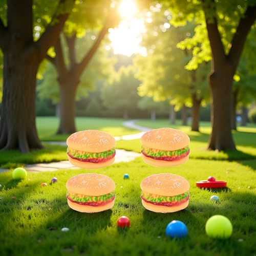 Set de 4 juguetes mordibles para perros con sonido miniatura 4
