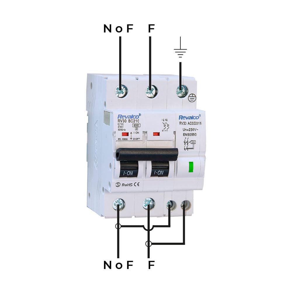 IGA 2P 40A C 10KA-PROT. SOBRET. PERMANENTE-SEGUN NORMATIVA EN-50550