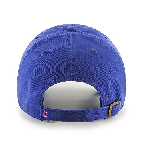 '47 Forty Seven Brand Chicago Cubs Royal Clean Up Curved Visor Strapback Cap - 2