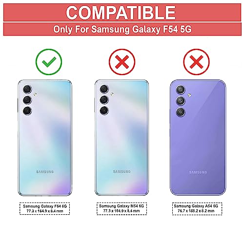Image of Amazon Brand - Solimo Back Case Cover for Samsung Galaxy F54 5G (Polycarbonate, Thermoplastic Polyurethane Matte Black)