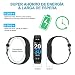 NAIXUES Pulsera Actividad Inteligente GPS, Pulsera Deportiva IP68, 7 Modos Deportes, Monitor...