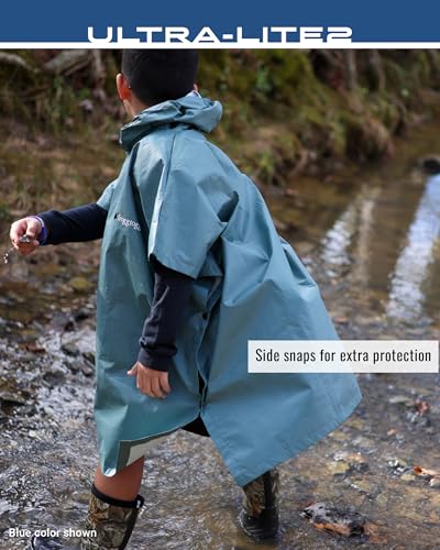 Image of FROGG TOGGS Ultra-lite2 Waterproof, Breathable Rain Poncho, Adult and Youth Sizes