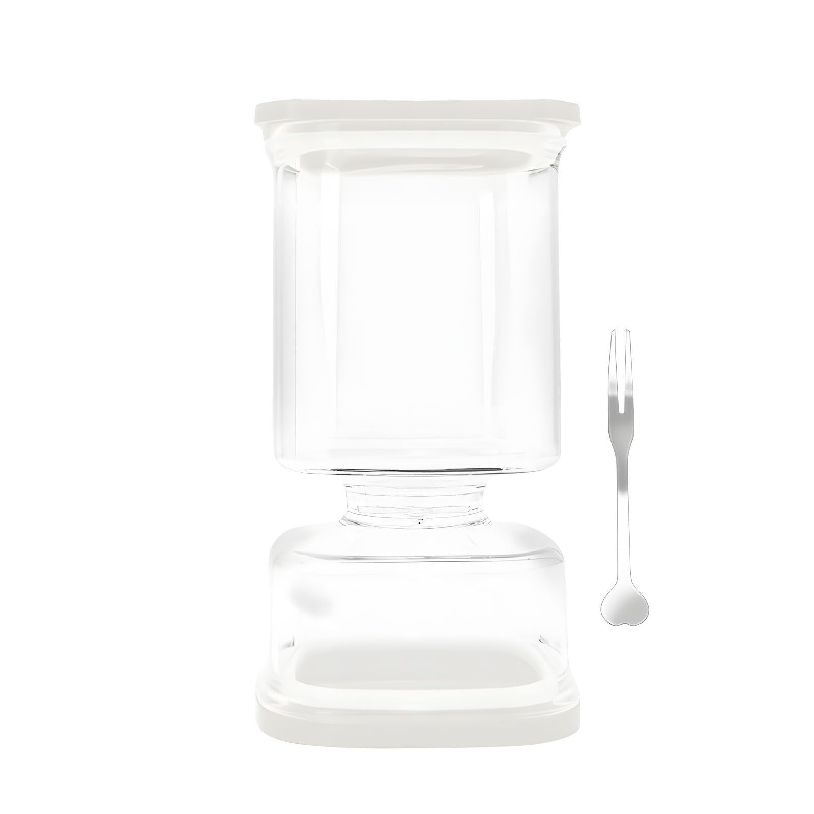 Shurhome Shape Preserve Keeper Offering Effortless Draining Impermeable Feature and Permanent ABS Substance for Longevity Kitchen Jar