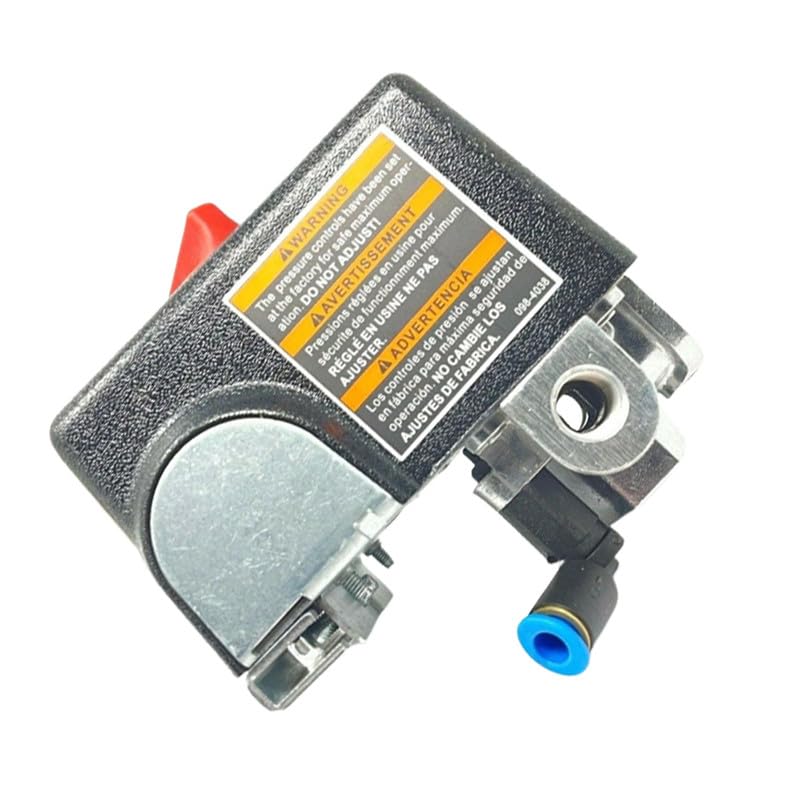 034-0184 COLEMAN SANBORN PRESSURE SWITCH 125 PSI ON 155 PSI OFF 4 PORT UNLOADER KLA168066, CL0502713, 921-164720